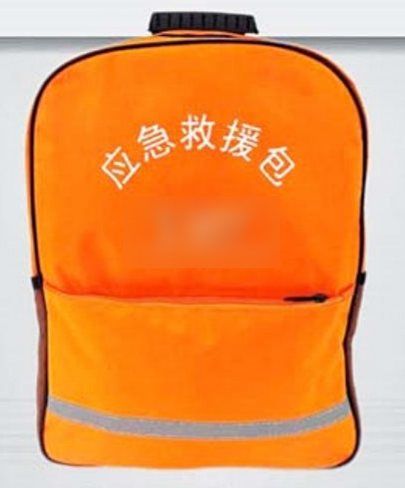 Kit zaino di emergenza, arancione