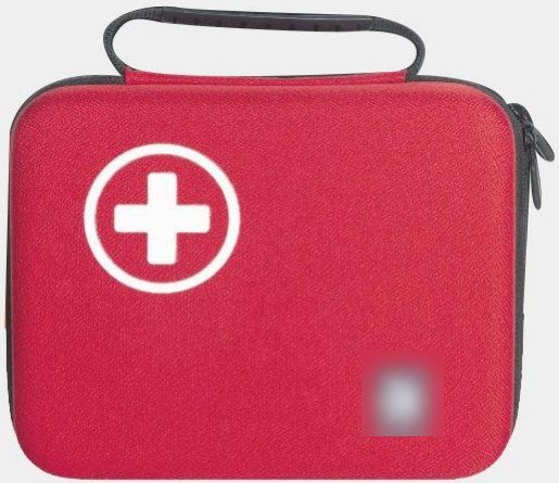 Kit di pronto soccorso con guscio rigido in EVA, 105 articoli