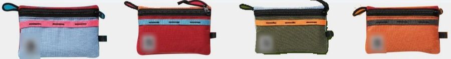 Bolsa con cremallera y presillas de cinta – 2