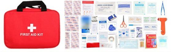 کیت کمکهای اولیه خودرو، 241 قطعه