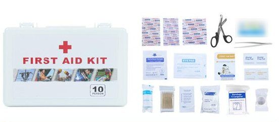 کیت کمکهای اولیه محل کار، 101 تکه، 10 نفره