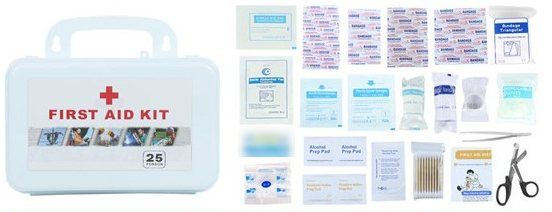 کیت کمکهای اولیه محل کار، 162 تکه، 25 نفره