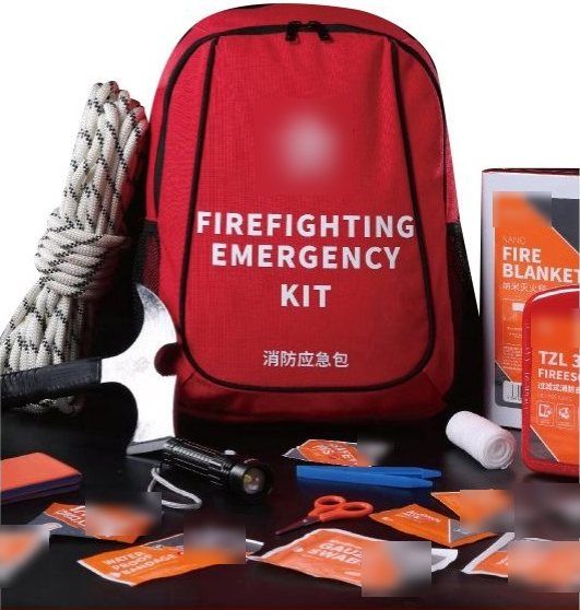 Kit d'urgence de lutte contre l'incendie, 113 articles