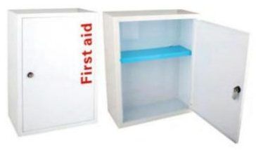 Armoire murale de premiers secours avec étagère, 37 cm