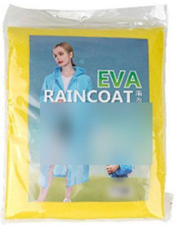 معطف مطر من EVA، مقاس واحد للبالغين